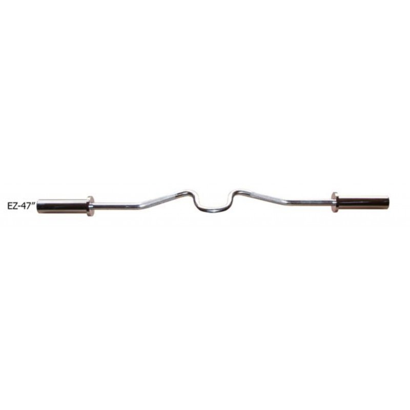 Enhance arm workouts with the Olympic Combo Curl Barbell – designed for optimal grip and reduced wrist strain during bicep curls, tricep extensions, and other upper body lifts