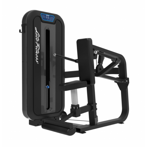 Target triceps, chest, and shoulders with the Seated Dip machine. Perfect for controlled upper body workouts, ideal for strength training in home or commercial gyms