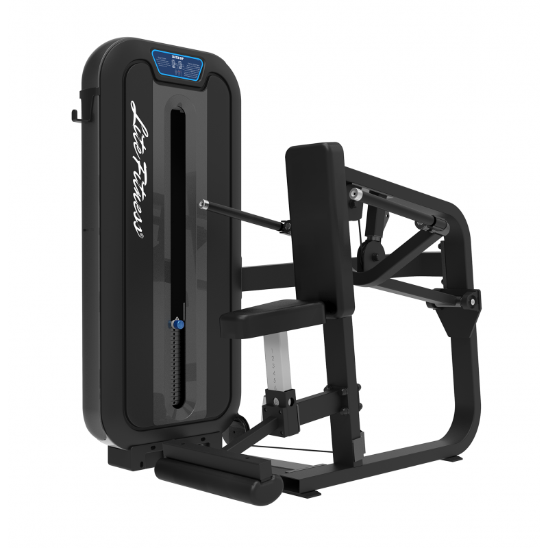 Target triceps, chest, and shoulders with the Seated Dip machine. Perfect for controlled upper body workouts, ideal for strength training in home or commercial gyms