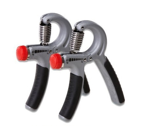 The Adjustable Hand Grip is designed to improve grip strength and forearm endurance. With customizable resistance levels, it allows for a personalized workout to enhance hand and wrist strength