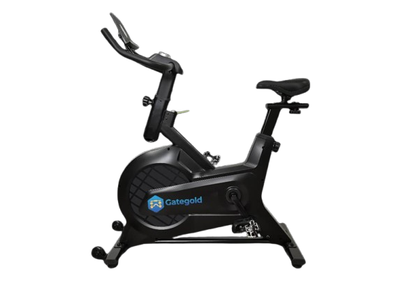 Achieve your fitness goals with the Spin Bike. Designed for intense, low-impact cardio workouts, it provides adjustable resistance, a smooth ride, and comfort to help you boost endurance, burn calories, and improve cardiovascular health