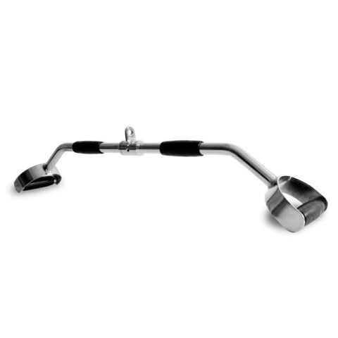 Enhance your back and bicep workouts with the Revolving 34" Pro-style Lat Bar. Designed for smooth, controlled motions, it provides optimal grip and support for effective cable exercise
