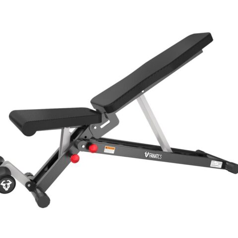 Versatile adjustable flat/incline bench for home or commercial gyms. Offers multiple incline positions, durable construction, and ergonomic design for a wide range of exercises.
