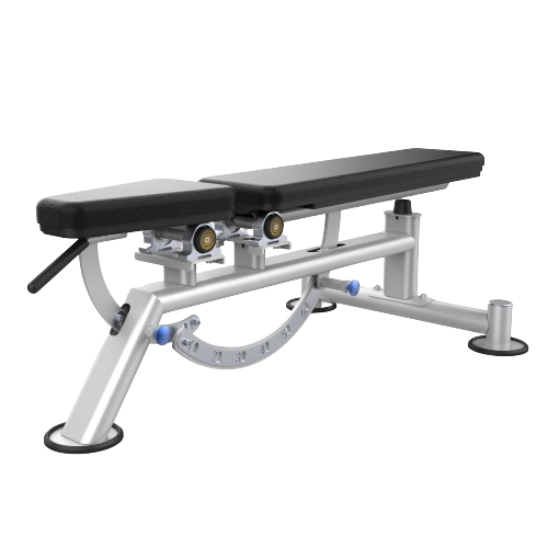 Enhance your strength training with the Super Bench. Versatile and adjustable, it supports a wide range of exercises including incline, flat, and decline movements, making it ideal for full-body workouts and muscle development.