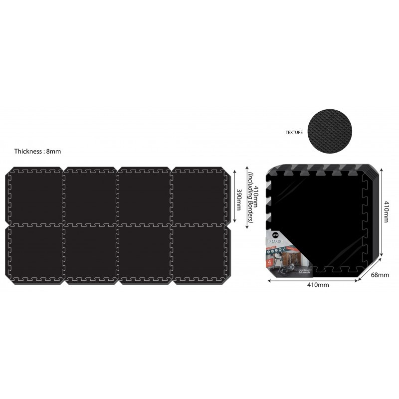 Protect your floors and reduce noise with Cardio Floor Pads—durable, non-slip mats designed to support your cardio equipment while ensuring a stable, quiet workout experience