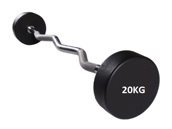 Heavy-duty curl barbell weight designed for bicep, tricep, and forearm training. Ideal for home or commercial gyms, offering secure fit and easy weight adjustment.