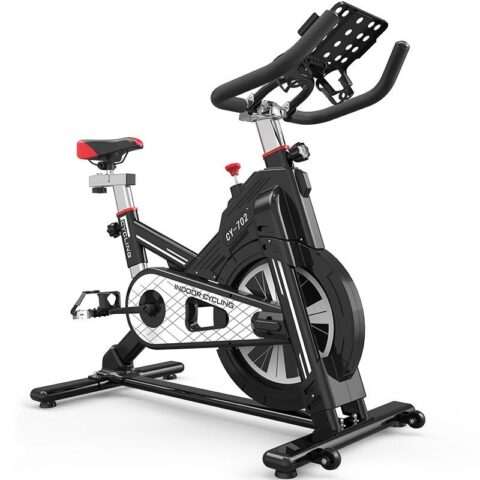 Achieve high-intensity cardio at home with a spin bike – adjustable resistance, smooth flywheel, and ergonomic design for powerful workouts and endurance training