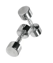 Elevate your strength training with Pro Chrome Dumbbells in pairs. Durable, stylish, and easy to grip, perfect for home gyms and professional fitness centers