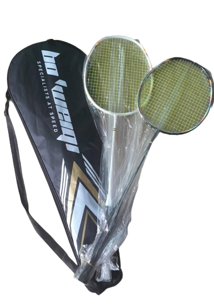 Improve your game with the BDR-BWQ Badminton Racket. Designed for precision, speed, and power, this lightweight racket offers excellent control and durability for players at all skill levels, from beginners to pros